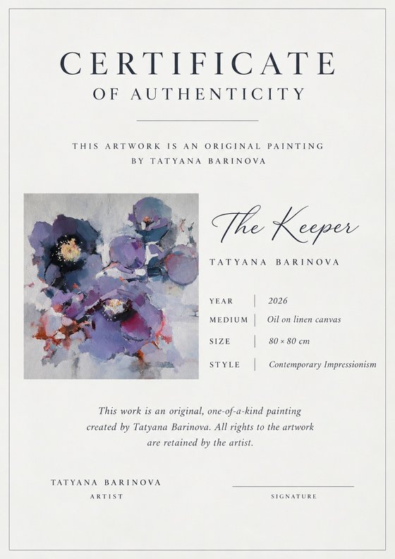The Keeper (one of the series "Own Season")