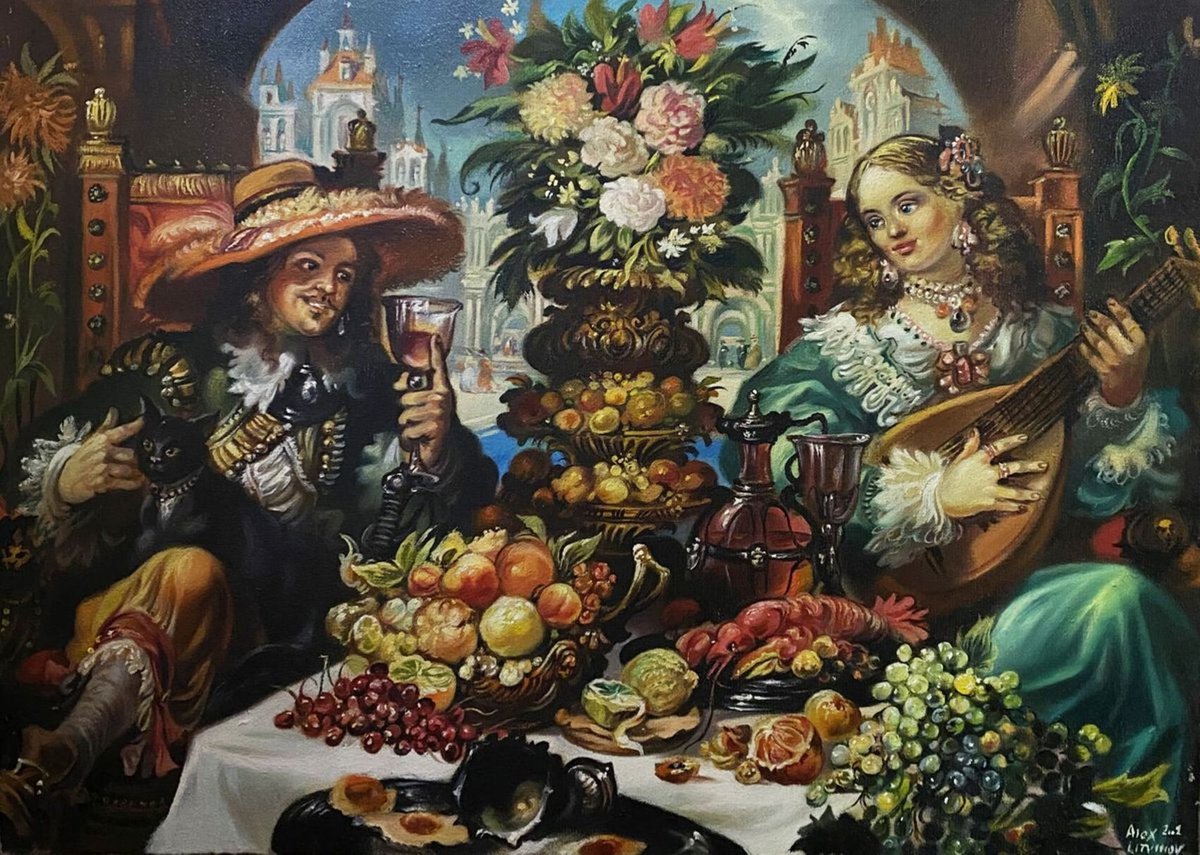 Still Life And Holland By Oleg And Alexander Litvinov, 24 X 19, Artwork For Sale On Artfinder