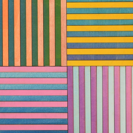 Nine Stripe Colour Study #2