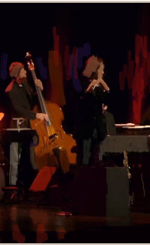 DREAMER IN CONCERT 42"X31" by Joe McHarg