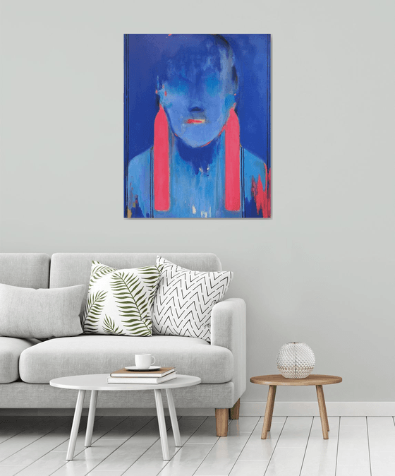 Ultramarine Portrait