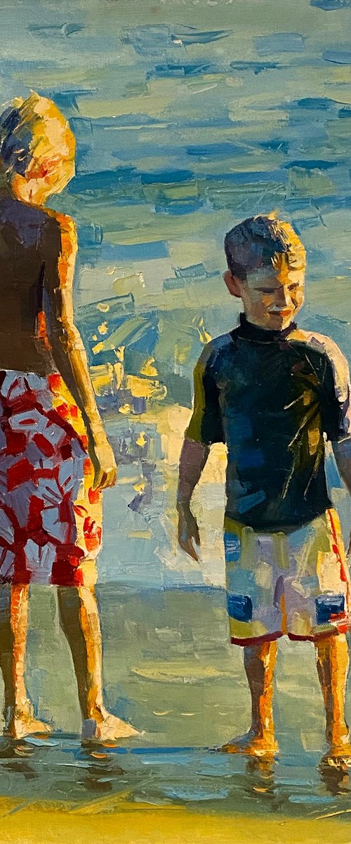 Beach Boys In Sunset by Paul Cheng