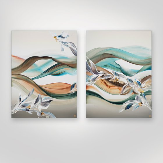 Be Transformed Diptych