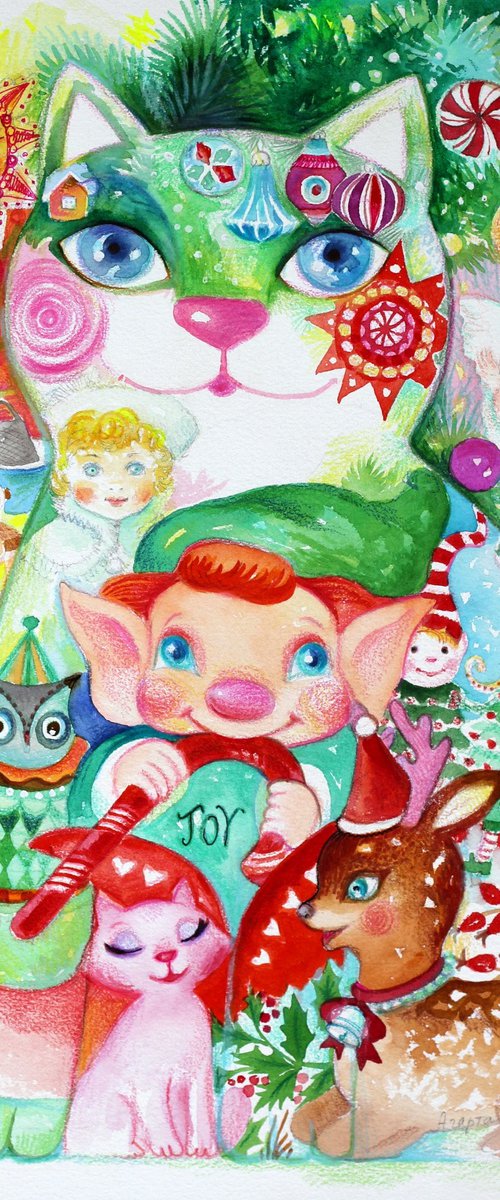 Christmas Joy by Oxana Zaika