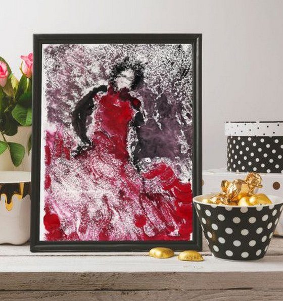 Women in Red Set of three