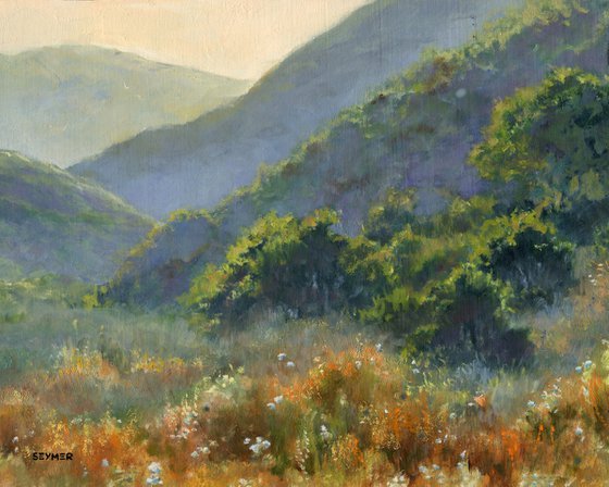 painting landscapes in oil