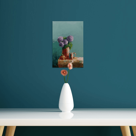 Modern still life painting