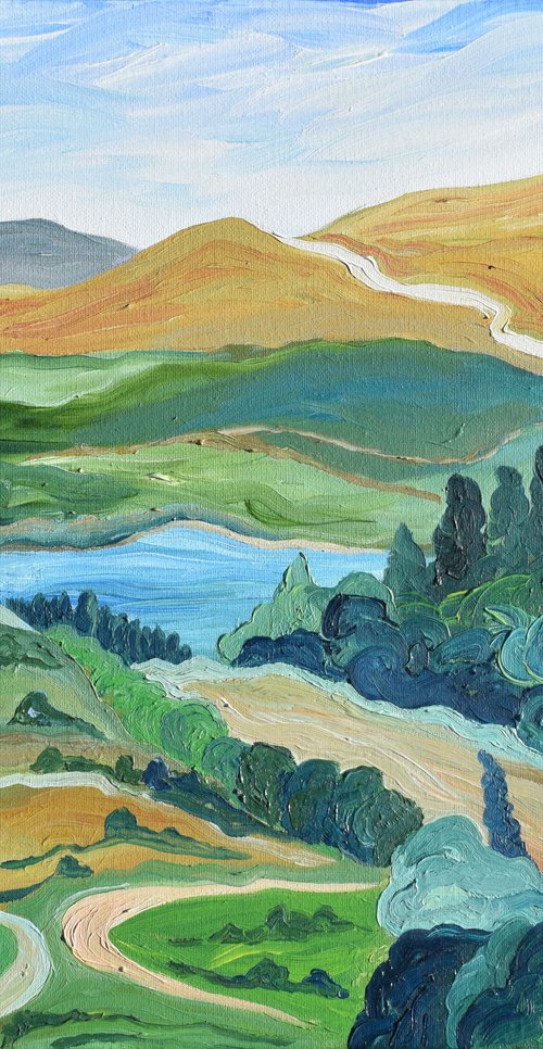 Andalucia Landscape by Kirsty Wain