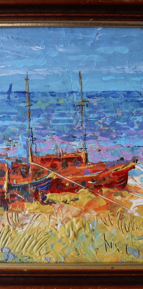 Old Boats by Rakhmet Redzhepov