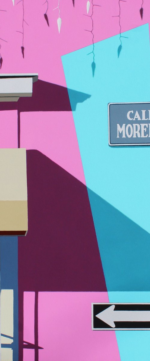 Calle Morelos, 40x30" by Gordon Leverton