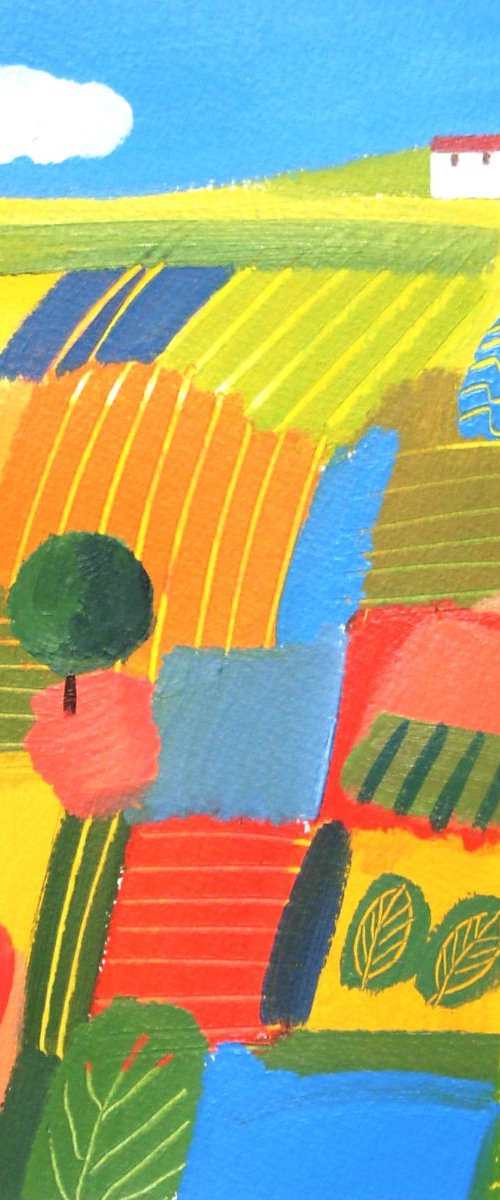 Summer Landscape 5 by Jan Rippingham