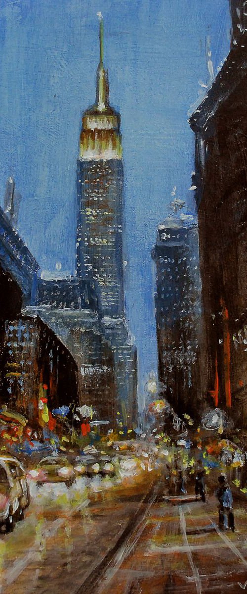New York in night3 by Vishalandra Dakur