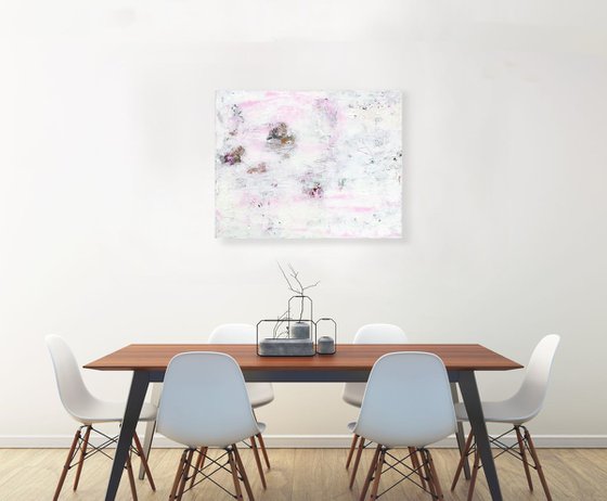 Blush - Abstract Painting  by Kathy Morton Stanion