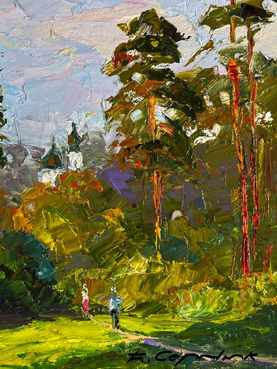 Forest Path to the City