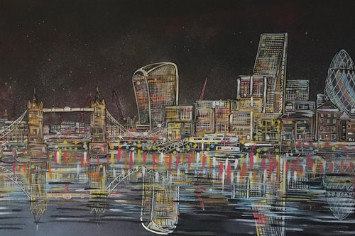 Tower Bridge - canvas by John Curtis