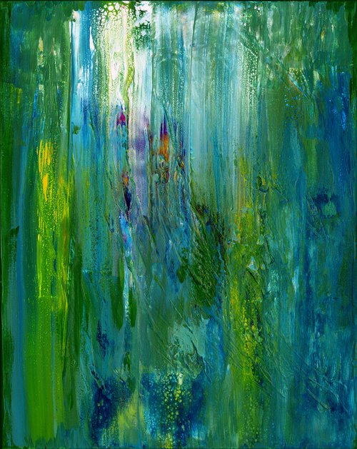 A Song To Sing 1  - Abstract Painting  by Kathy Morton Stanion by Kathy Morton Stanion
