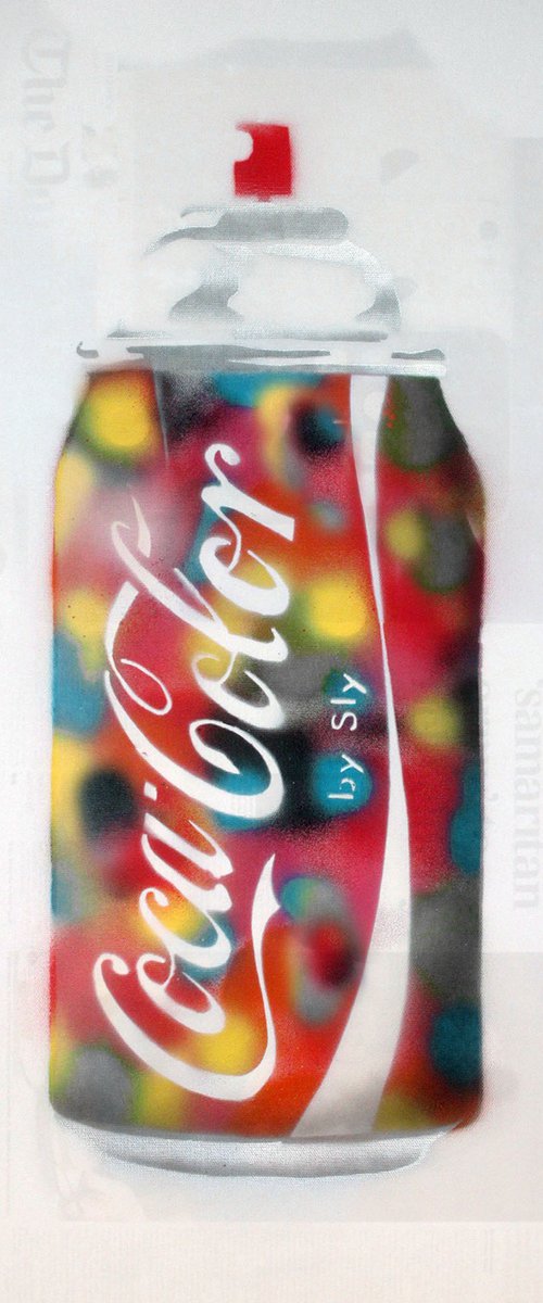 COCA COLORS (ON AN URBOX). by Juan Sly