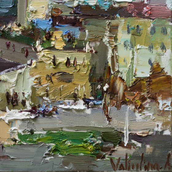 Lviv - Original cityscape painting