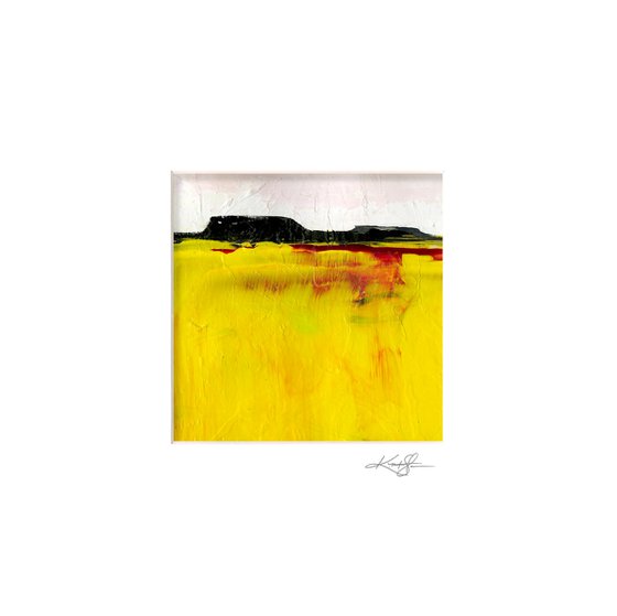 Mesa 135 - Southwest Abstract Landscape Painting by Kathy Morton Stanion