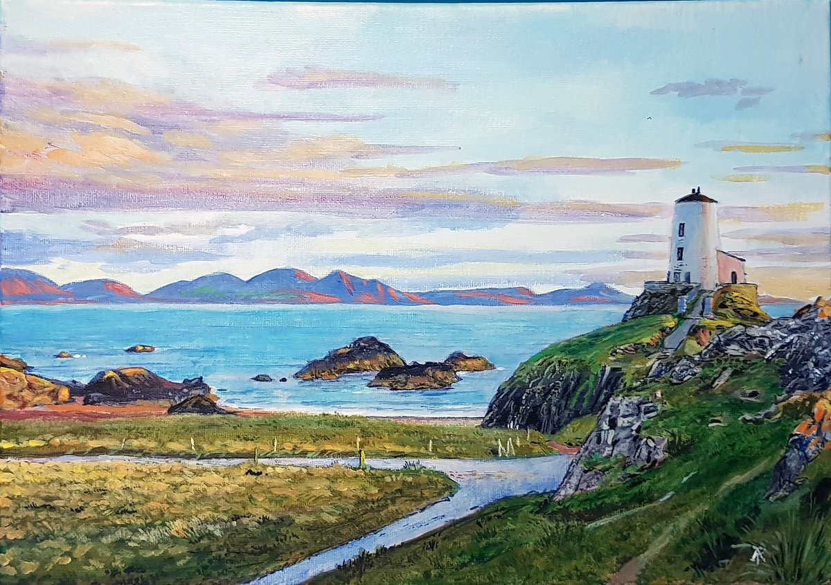 Twr Mawr, Ynys Llanddwyn by Adam R Tucker