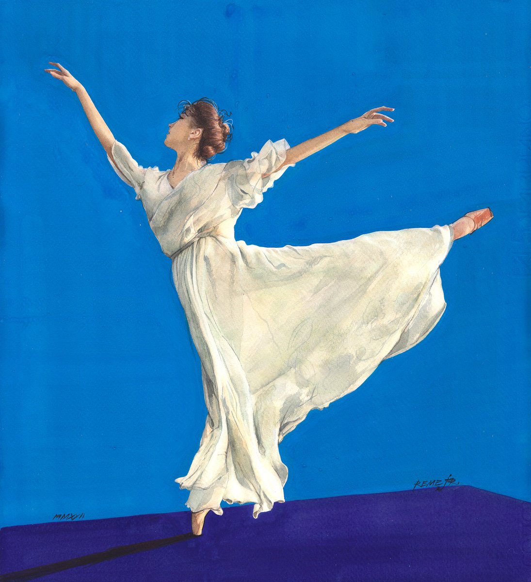 Ballet Dancer CCCLV by REME Jr.
