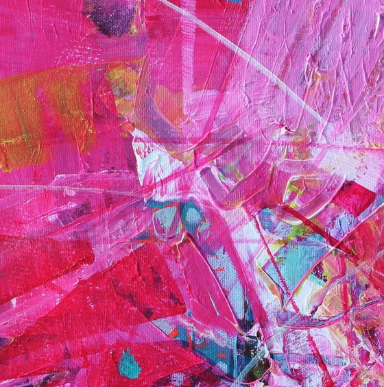 Small Abstract Paintings, Set of Two