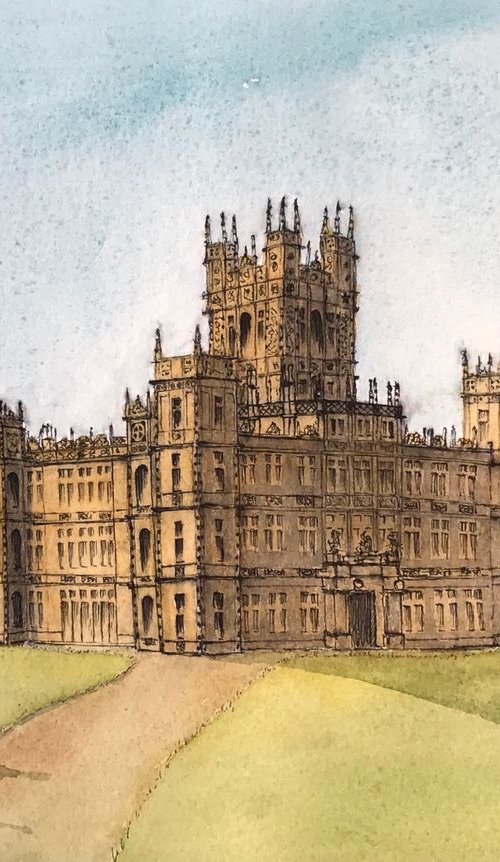 Highclere Castle - Downton Abbey by JANE  DENTON