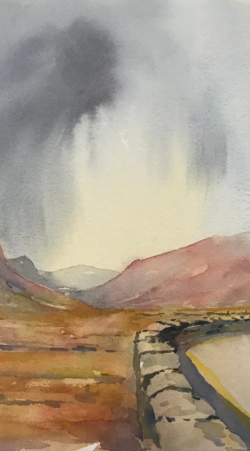 On the road to Snowdon by Vicki Washbourne