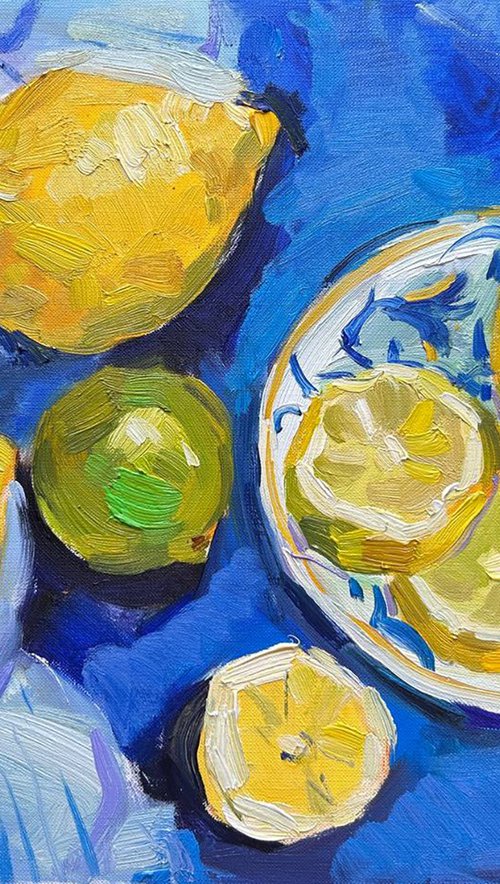 Lemons by Yuliia Pastukhova