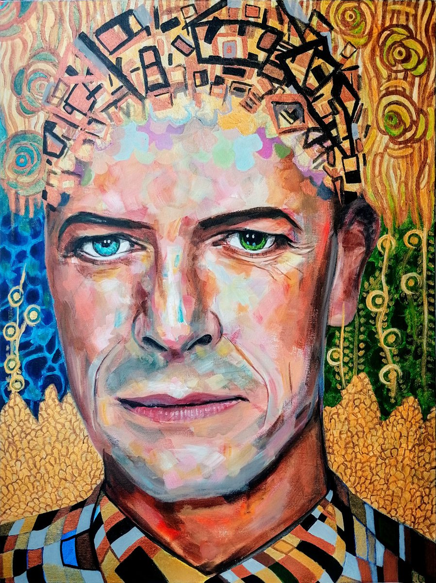 David Bowie by Louisa Corr