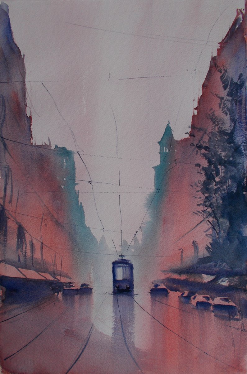 an imaginary city 36 by Giorgio Gosti