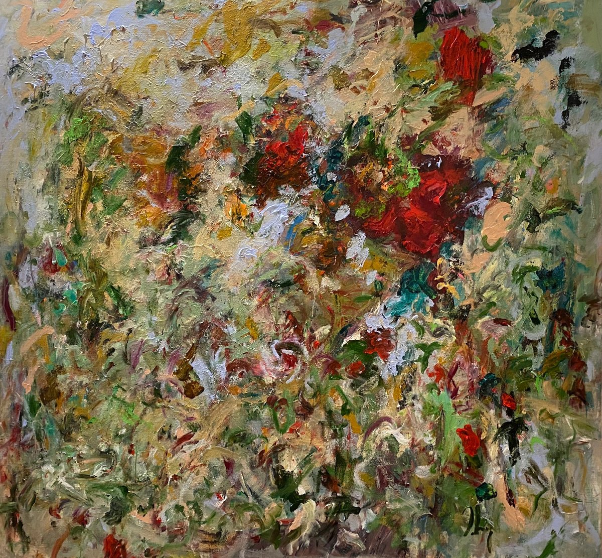 No Chance If Caught In The Past By Lloyd Tabing, 65 X 61, Artwork For Sale On Artfinder