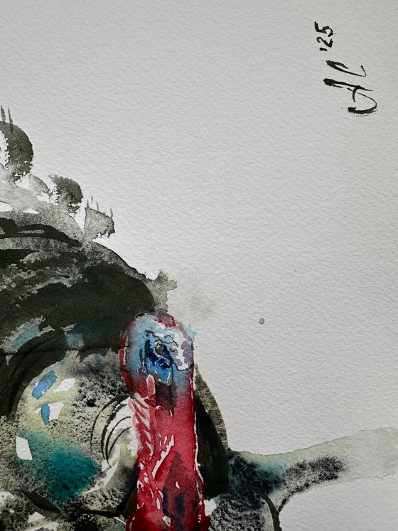 Birds: Turkey and Rooster