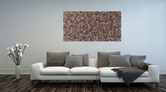 Abstract painting by M.Y.