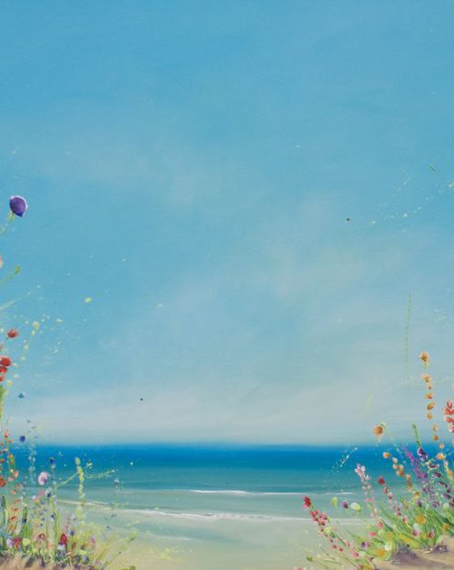 The beauty of summer **Very large painting** by Emma Sian Pritchard