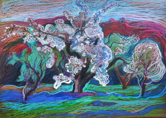 Apple garden