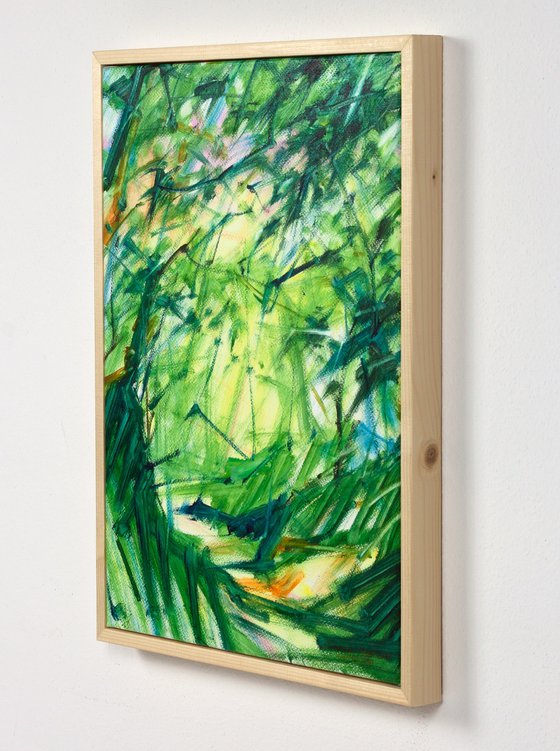 The forest around