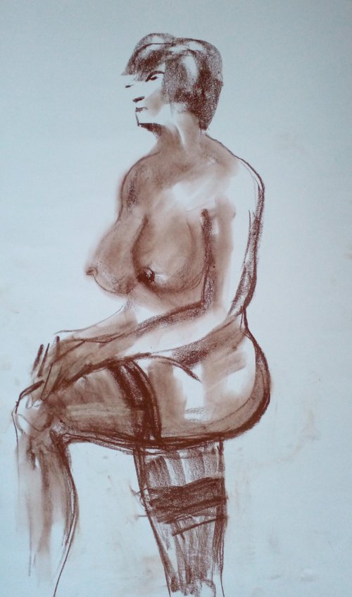 Olga nude 1 by Oxana Raduga