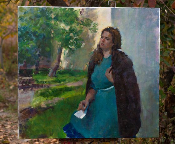 Shurochka - Original Portrait Oil Painting