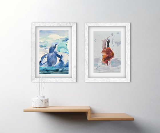 Birds: Penguin and Pheasant