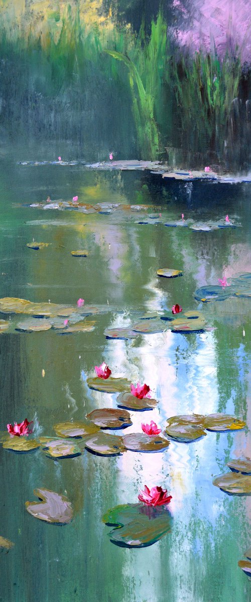 Spring pond by Elena Lukina