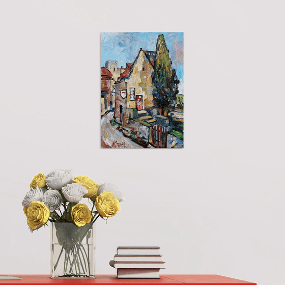 "On a Street in Beynac-et-Cazenac"