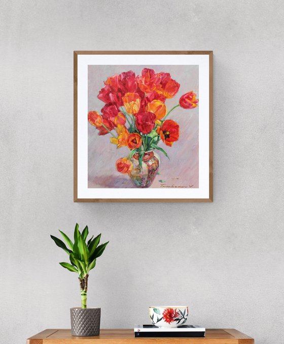 Flaming Bouquet
