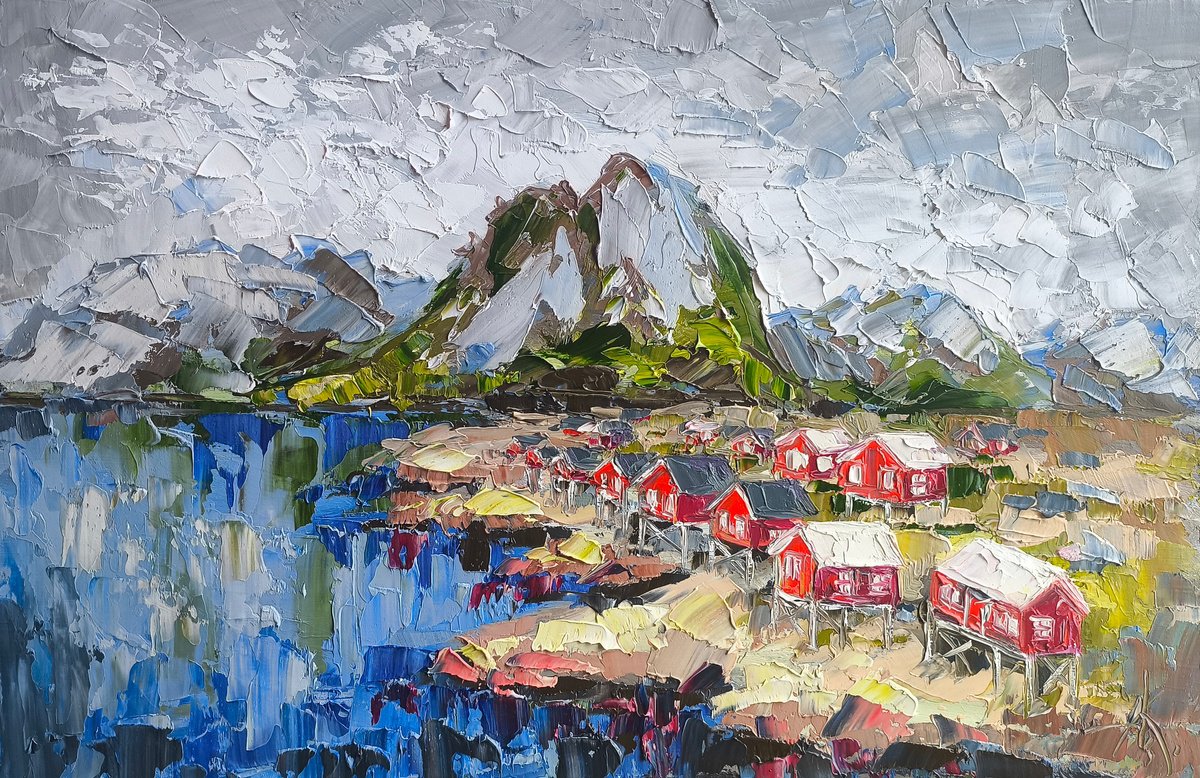 Lofoten In Spring By Anastasia Kozorez, 18 X 12, Artwork For Sale On Artfinder