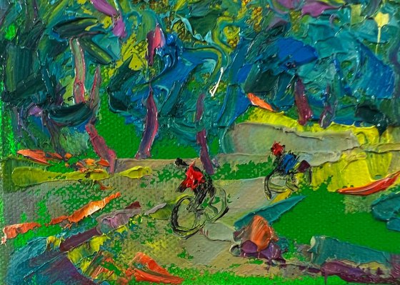 On a walk in the city