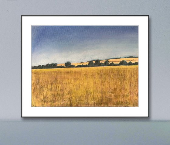 Norfolk Fields - Landscape Art