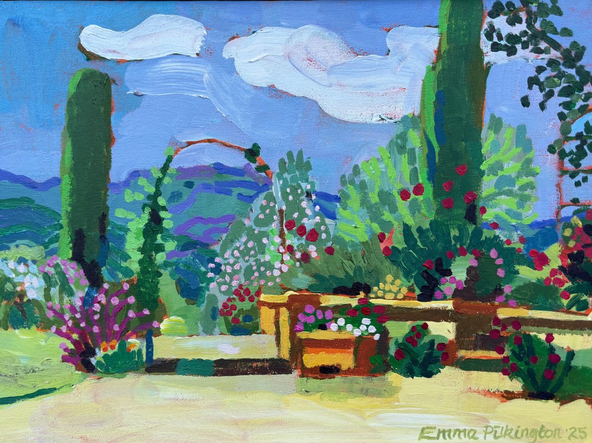  Poppi, Tuscany 2 By Emma Pilkington, 17 X 13, Artwork For Sale On Artfinder