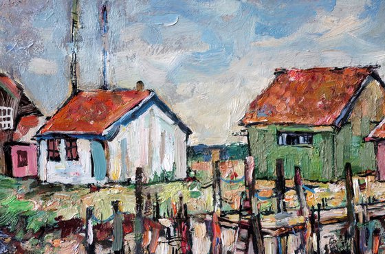 Oyster Houses of La Tremblade