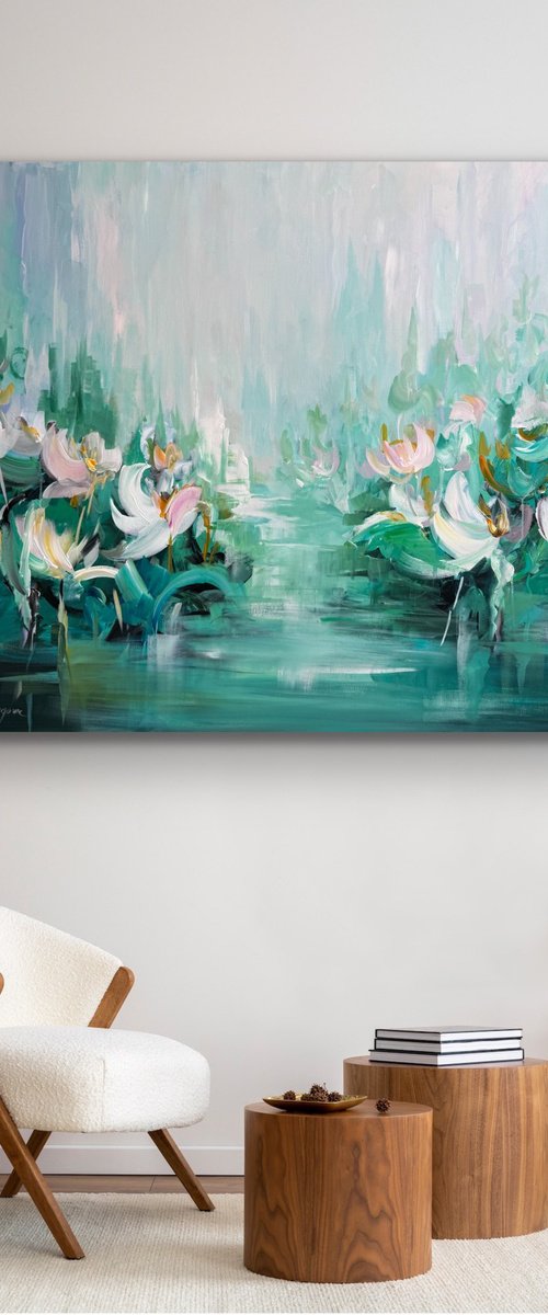 Water lilies No 198 by Liliana Gigovic
