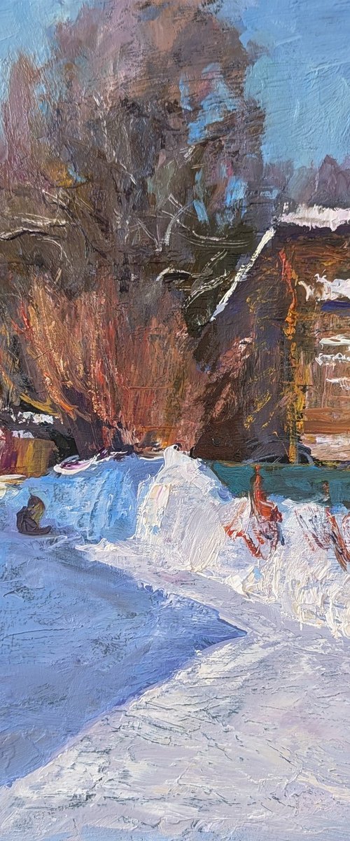 January morning by Olga Samar